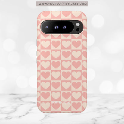 Tough Love in Pink - Tough Phone Case