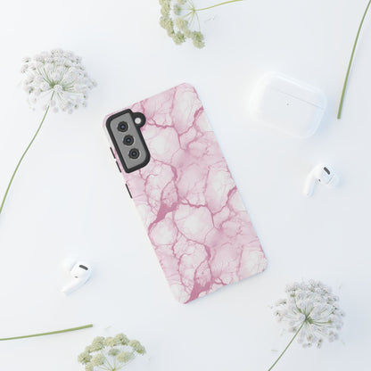 Marble Opulence in Pink - Tough Phone Case