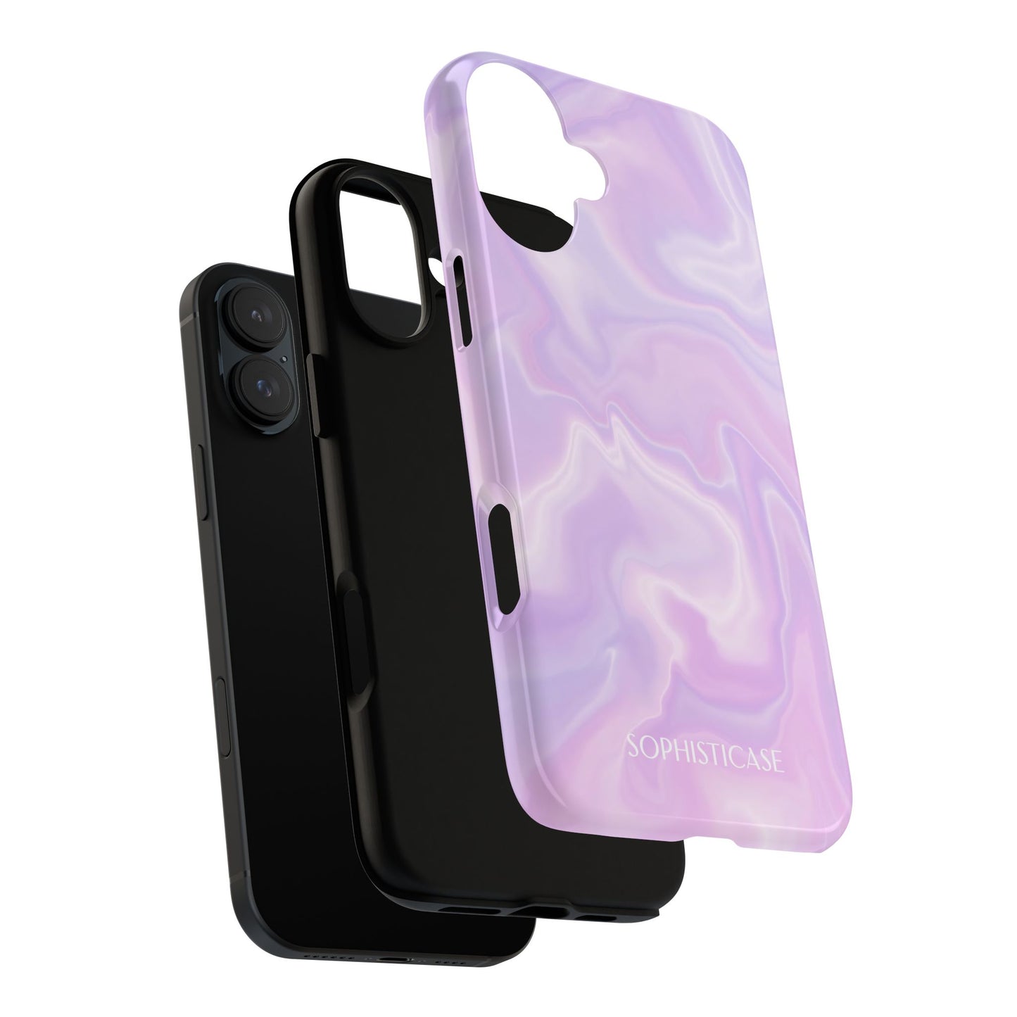 Liquid Magic in Sunset Haze - Protective Phone Case for iPhone
