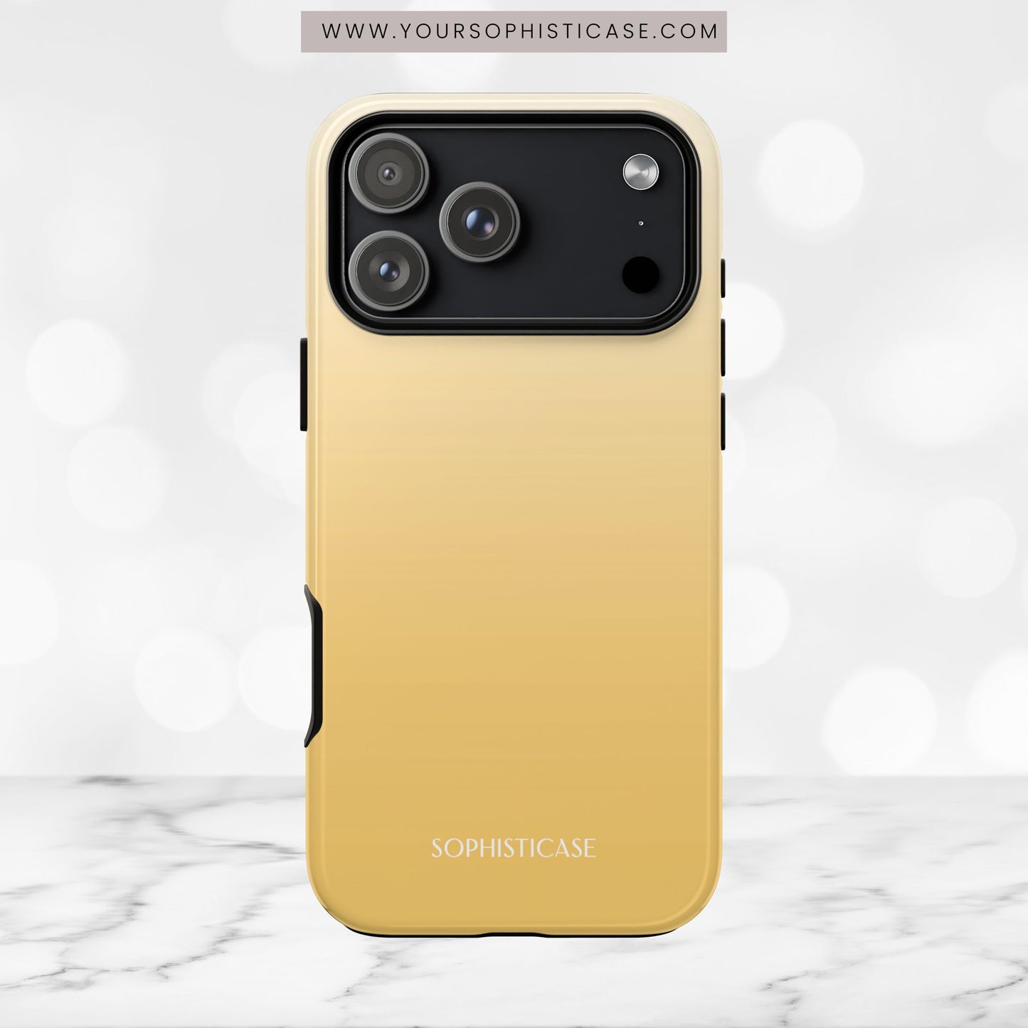 Heavenly in Mustard - Tough Phone Case