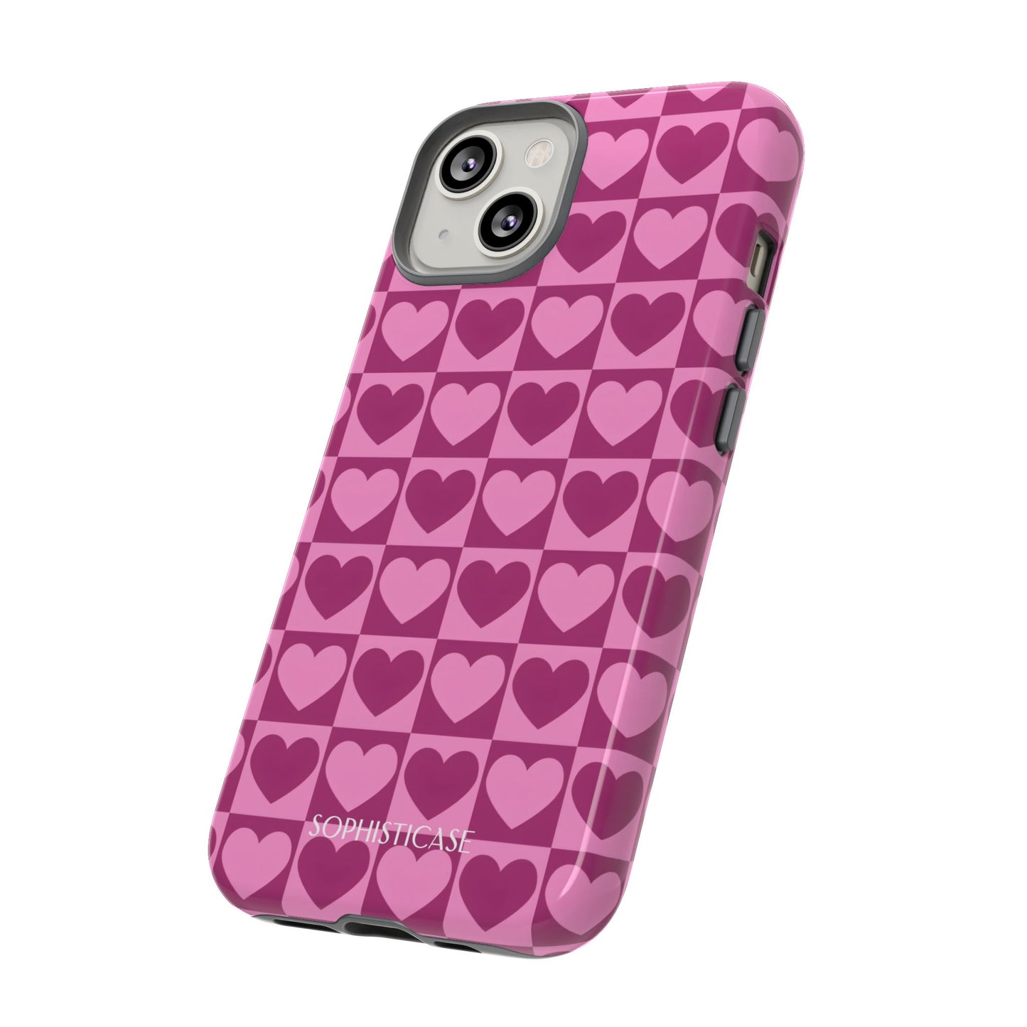 Tough Love in Purple - Tough Phone Case