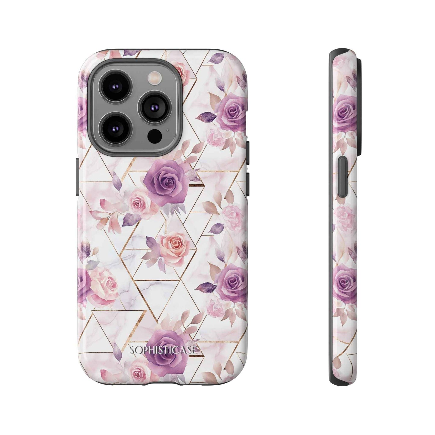 Royal Floral in Rose Royale - Tough Phone Case