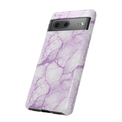 Marble Opulence in Purple - Tough Phone Case
