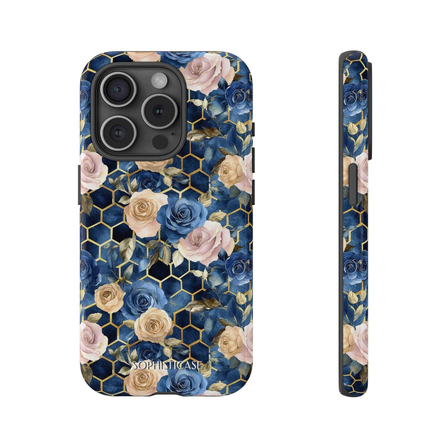 Royal Floral in Midnight Rose - Tough Phone Case