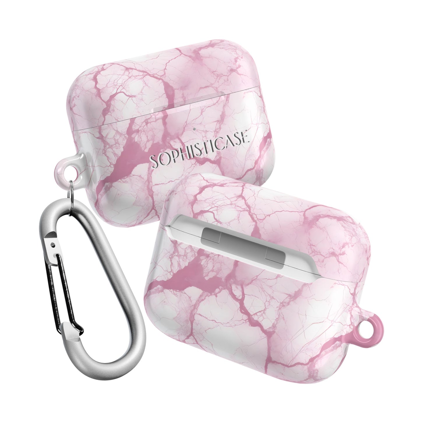AirPod Cases - Marble Opulence in Pink