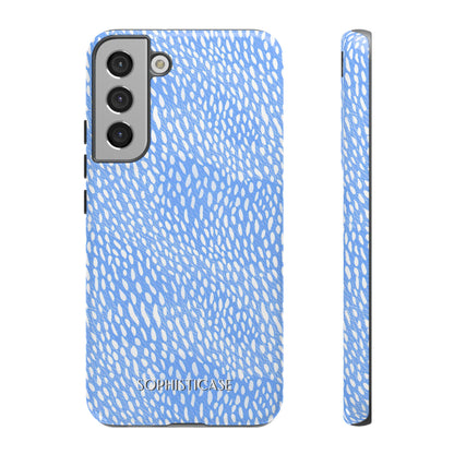 Oh Deer! in Blue - Protective Phone Case for Samsung Galaxy