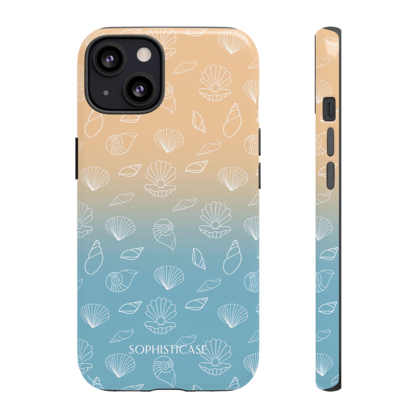 Seashell Society in Sandy Shore - iPhone Case, Samsung Galaxy Case, Google Pixel Case