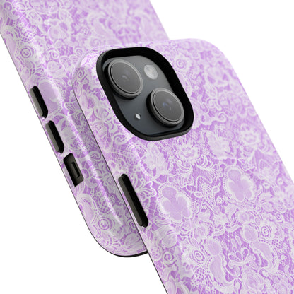 Luxe Lace in Purple - Magsafe Case