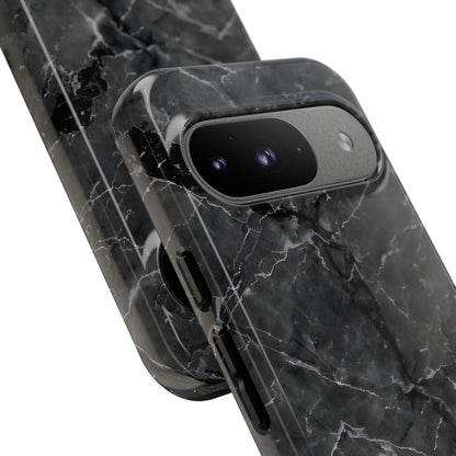 Marble Opulence in Black - iPhone Case, Samsung Galaxy Case, Google Pixel Case