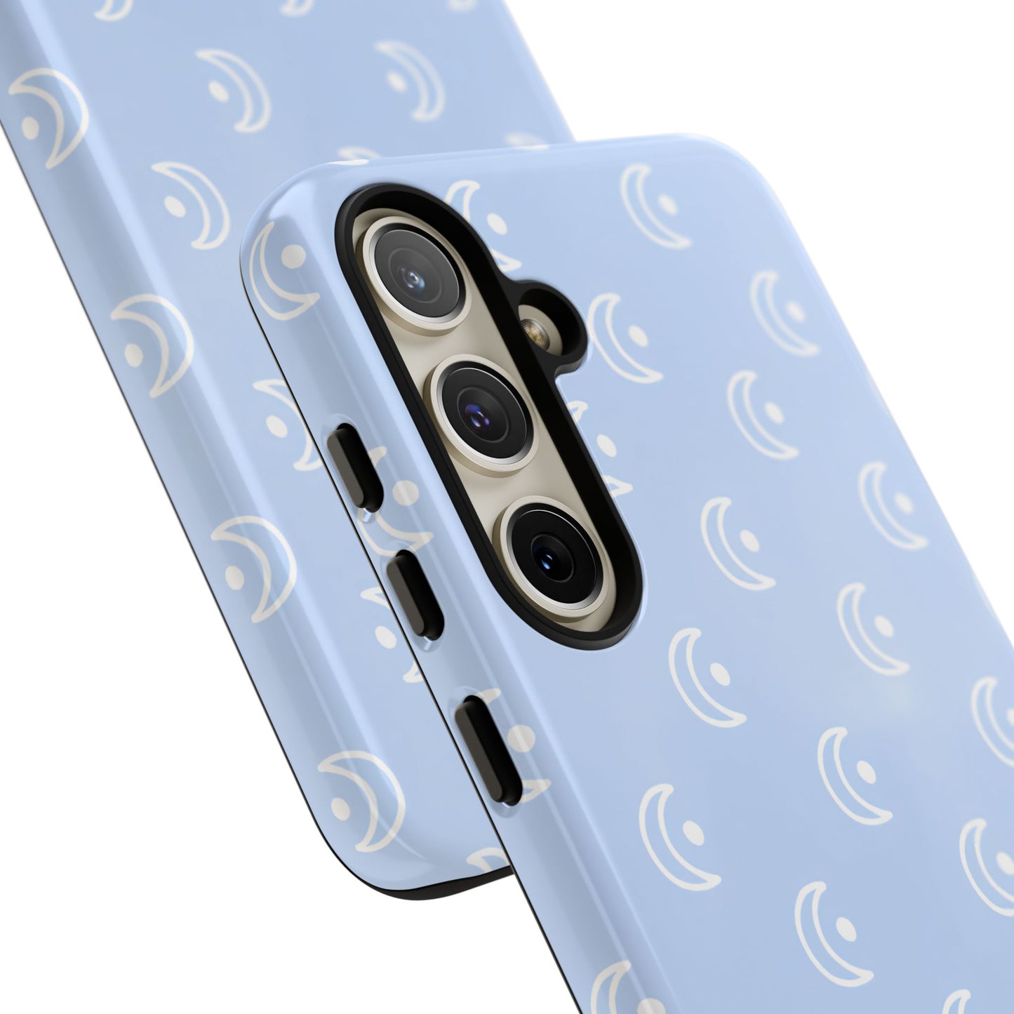 Moon Phase in Baby Blue - Tough Phone Case for Samsung Galaxy