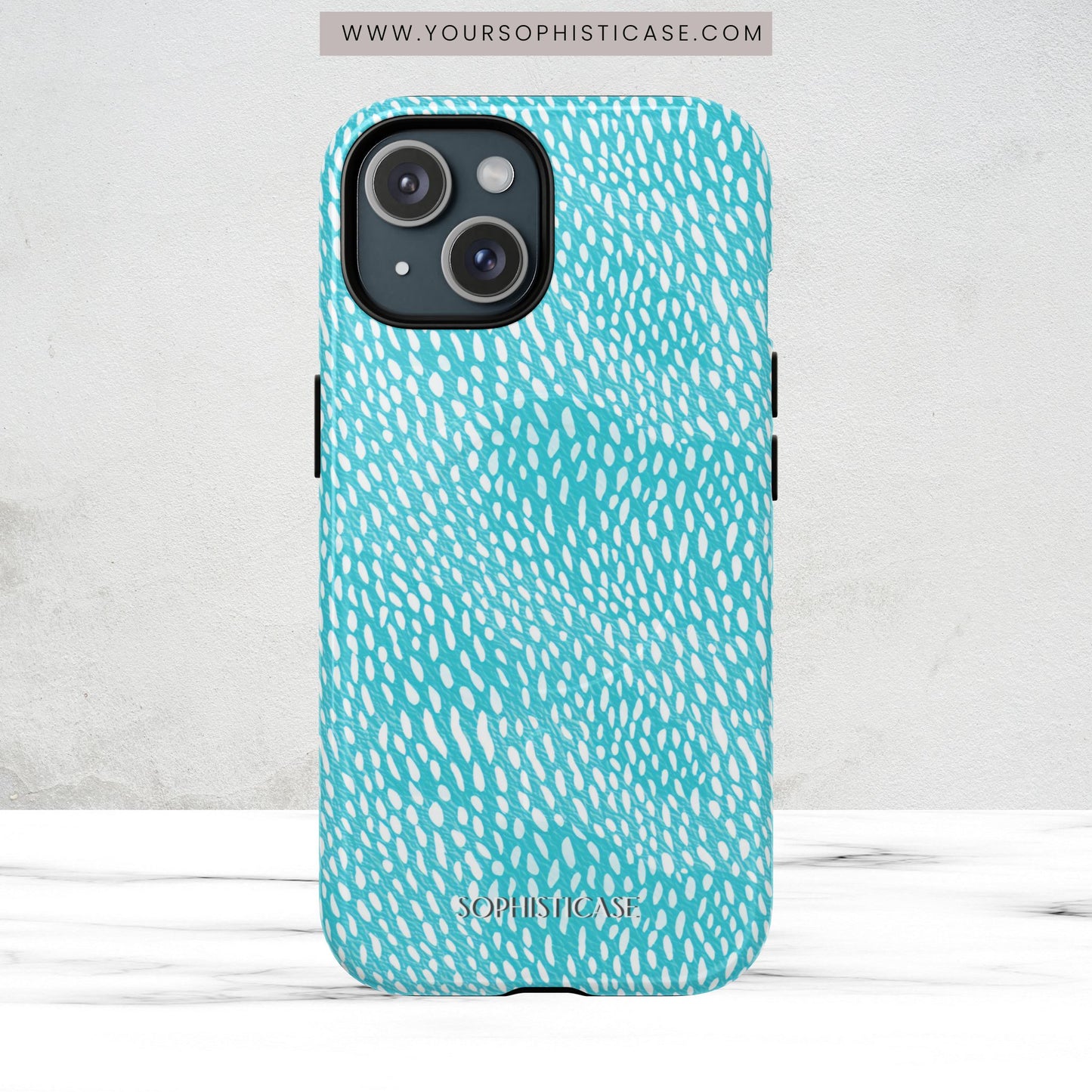 Oh Deer! in Aqua - Magsafe Case