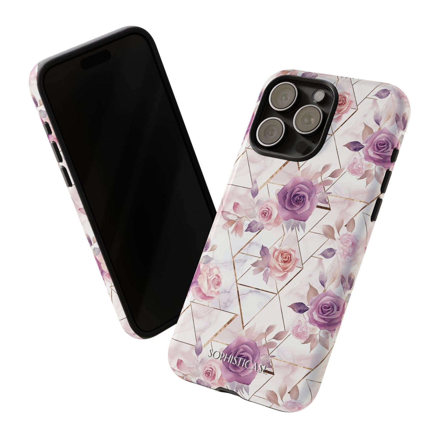 Royal Floral in Rose Royale - Tough Phone Case