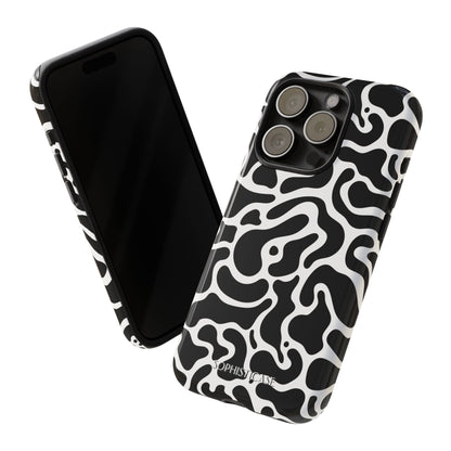 Dark Thoughts in Shadow - iPhone Case, Samsung Galaxy Case, Google Pixel Case
