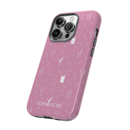 Cocktail Hour in Pink - iPhone Case