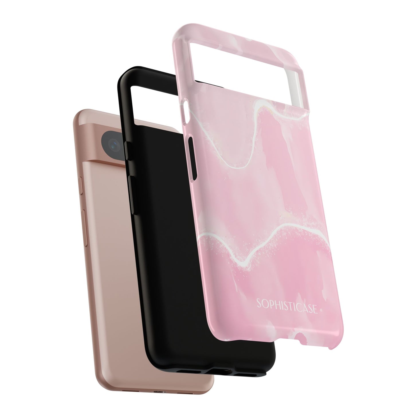 Serenity in Light Pink - Tough Phone Case for Google Pixel