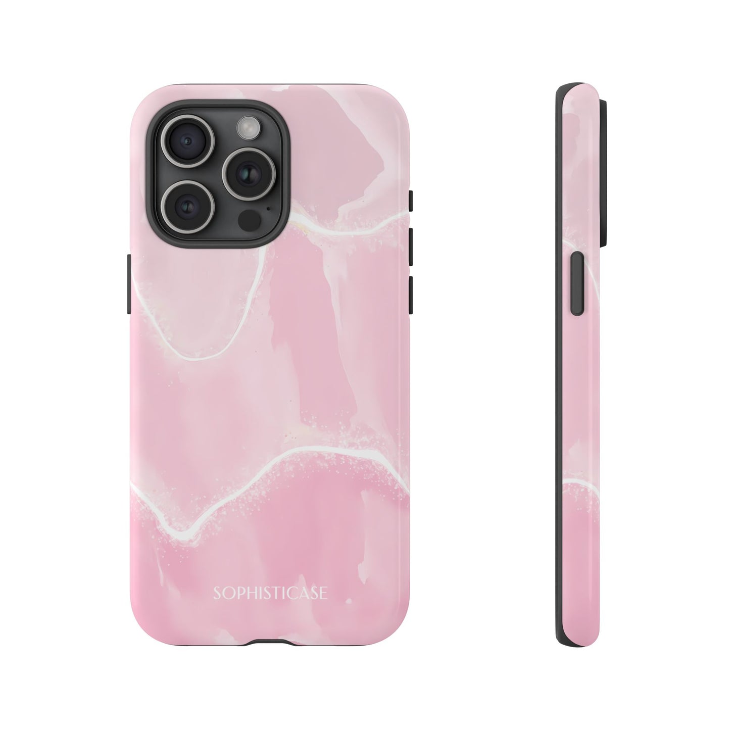 Serenity in Light Pink - iPhone Case