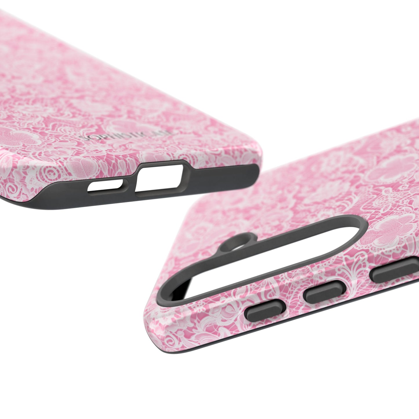 Luxe Lace in Pink - iPhone Case, Samsung Galaxy Case, Google Pixel Case