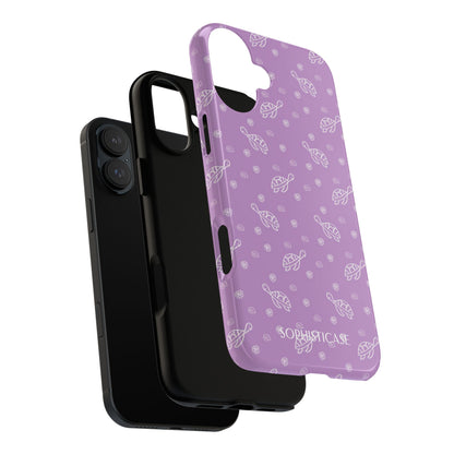 Turtle Island in Purple - Drop Proof iPhone Case