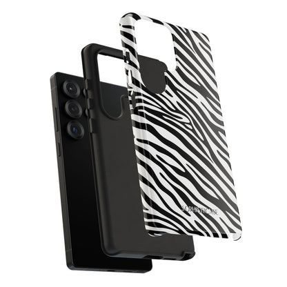Dark Thoughts in Urban Zebra - Tough Phone Case