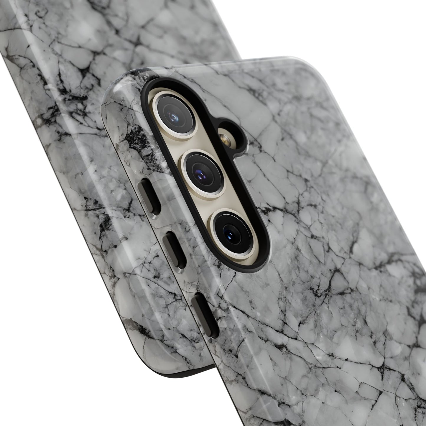 Marble Opulence in Grey - iPhone Case, Samsung Galaxy Case, Google Pixel Case