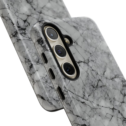 Marble Opulence in Grey - iPhone Case, Samsung Galaxy Case, Google Pixel Case