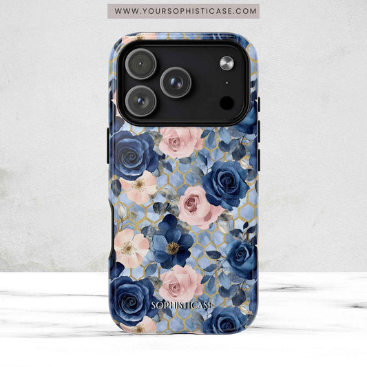 Royal Floral in Gilded Sky - iPhone Magsafe Case