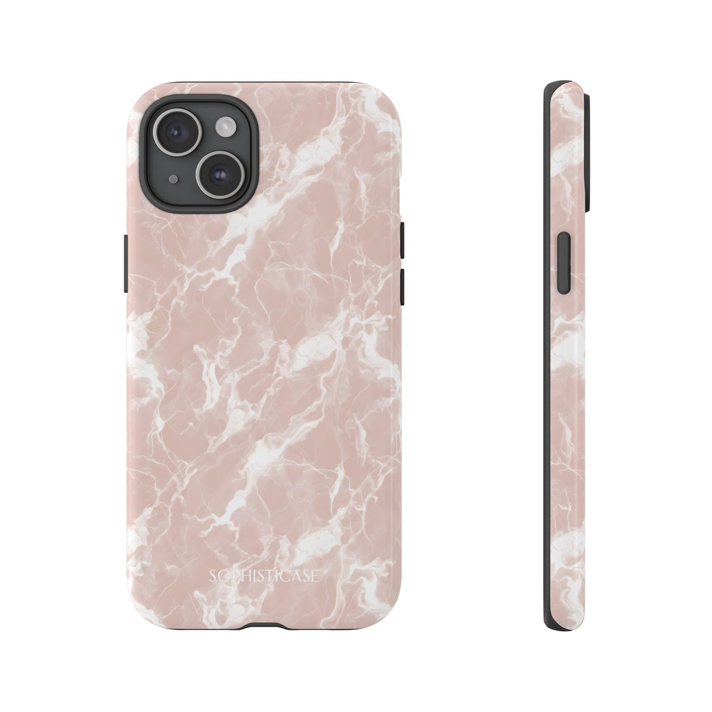 Marble Crush in Neutral Beige - iPhone Case