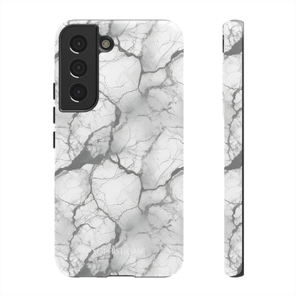 Marble Opulence in Charcoal Grey - Samsung Galaxy Case