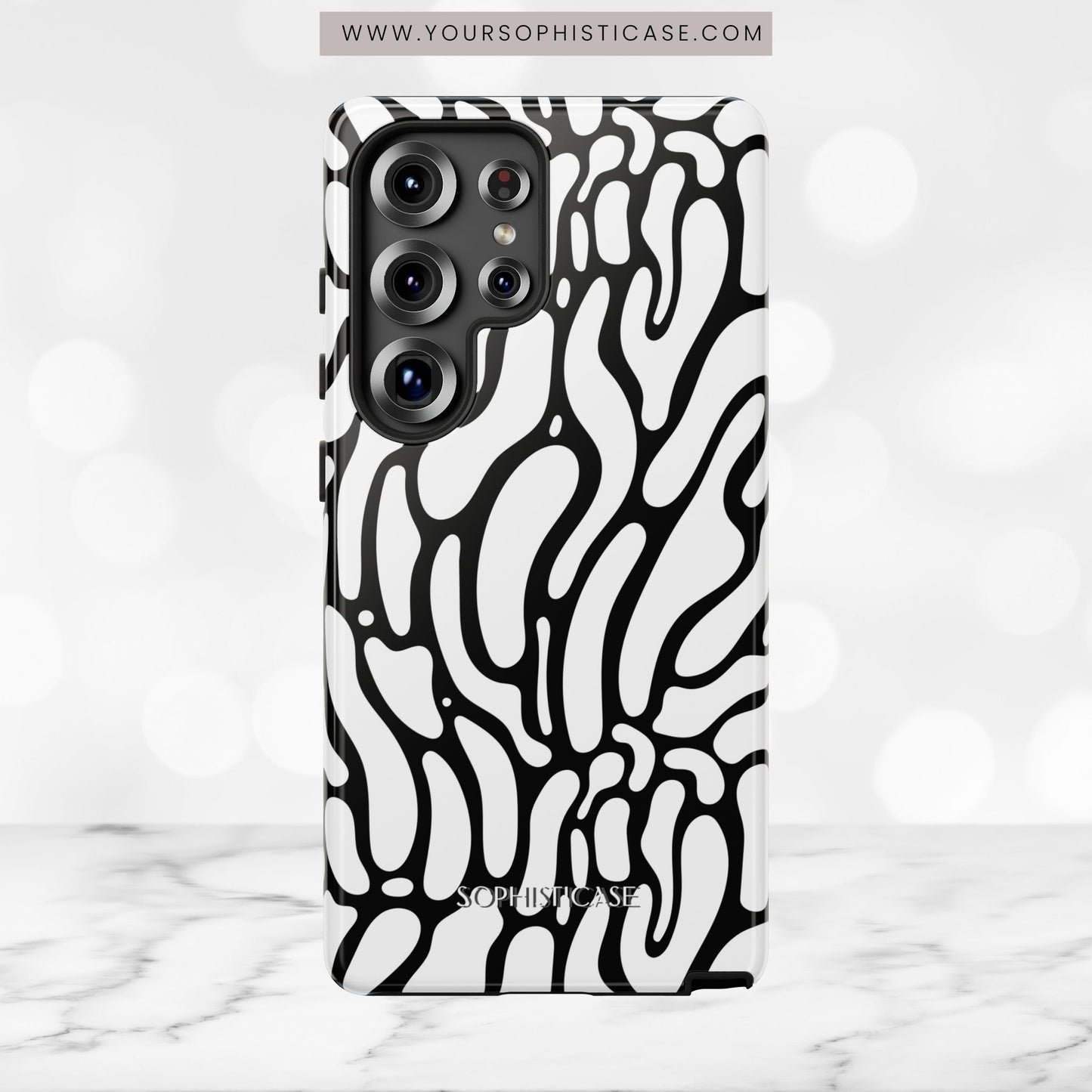 Dark Thoughts in Onyx - iPhone Case, Samsung Galaxy Case, Google Pixel Case