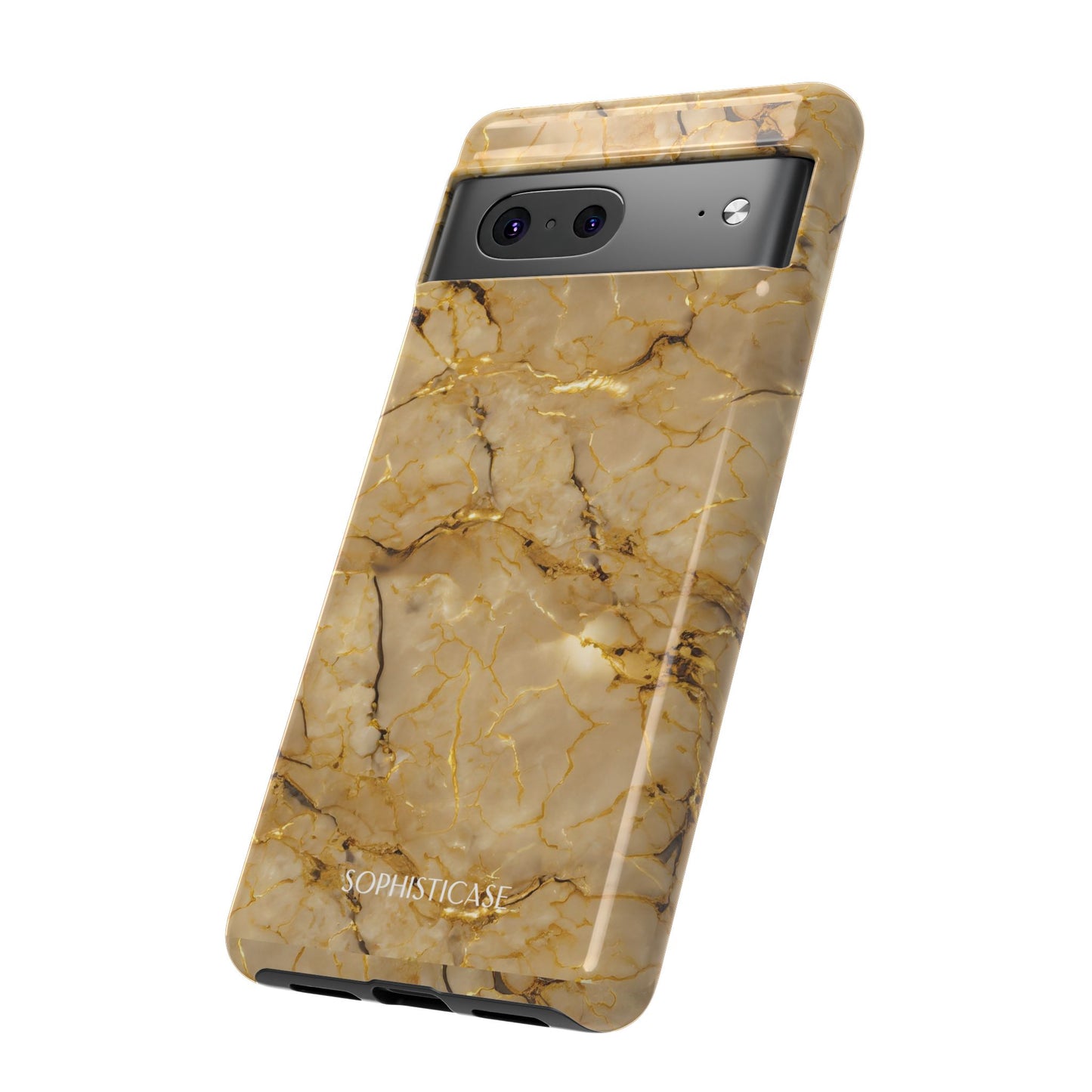 Marble Opulence in Gold - iPhone Case, Samsung Galaxy Case, Google Pixel Case