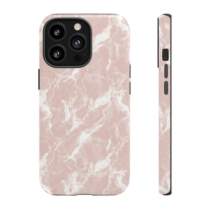 Marble Crush in Neutral Beige - Tough Phone Case