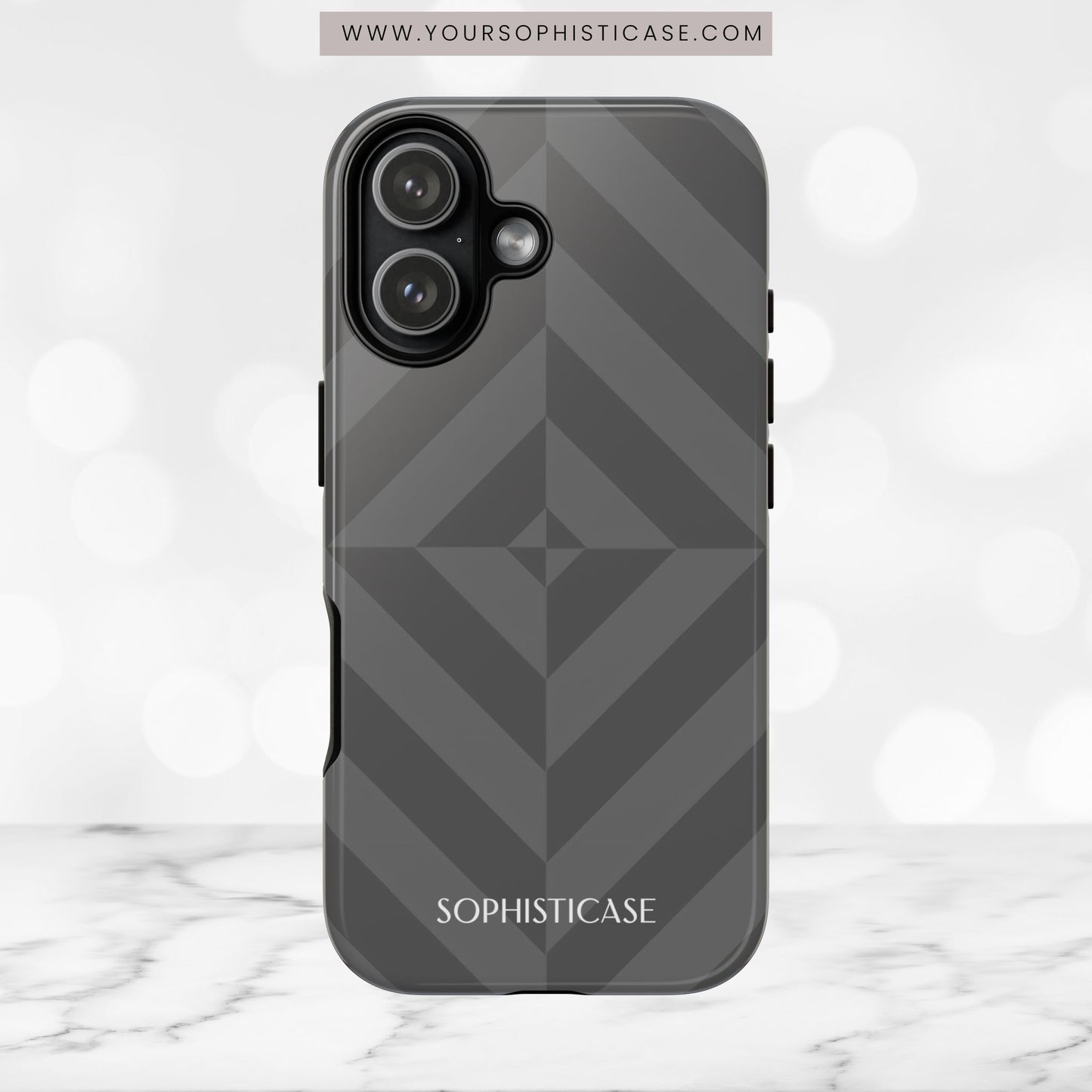 Zenergy in Charcoal Grey - iPhone Case