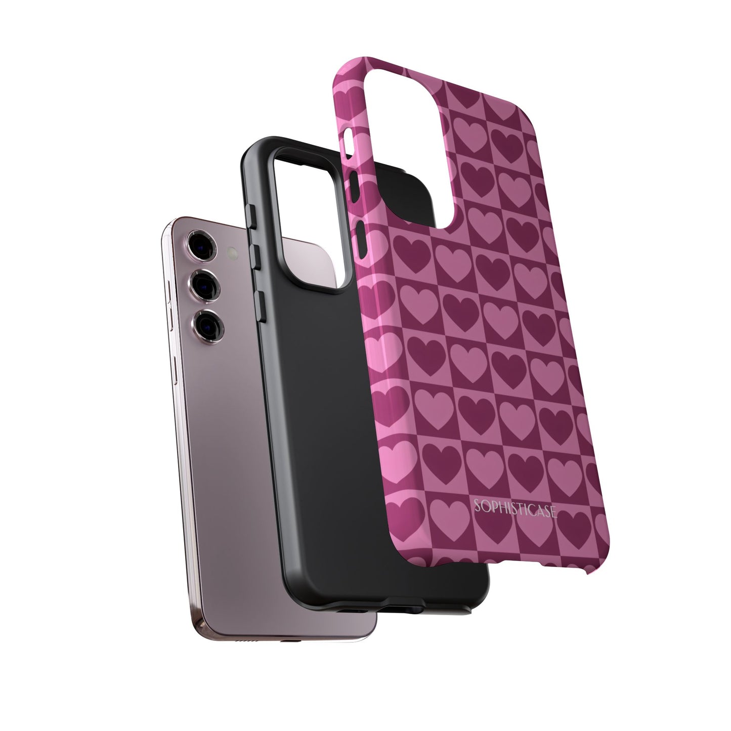 Tough Love in Purple - Tough Phone Case