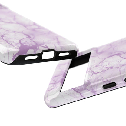 Marble Opulence in Purple - Tough Phone Case