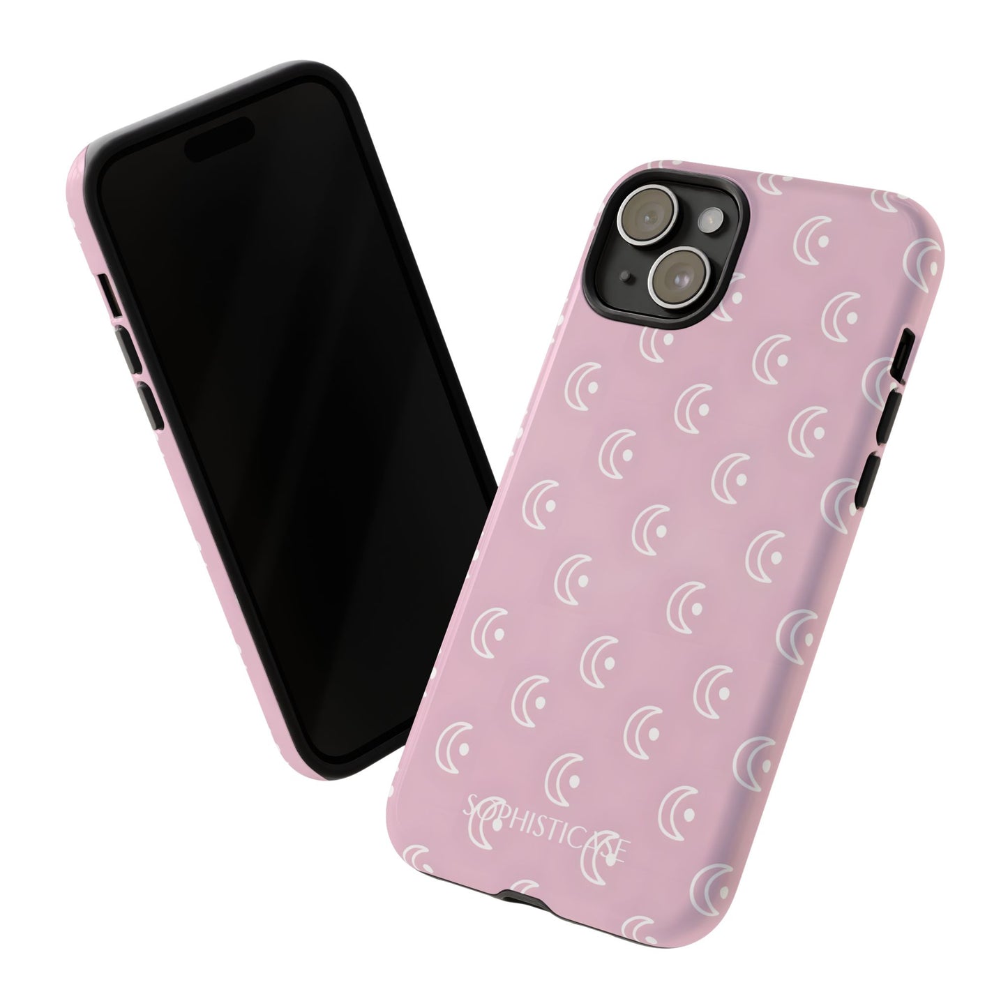 Moon Phase in Pink - Tough Phone Case for iPhone