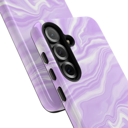 Liquid Dreams in Light Purple - Tough Phone Case