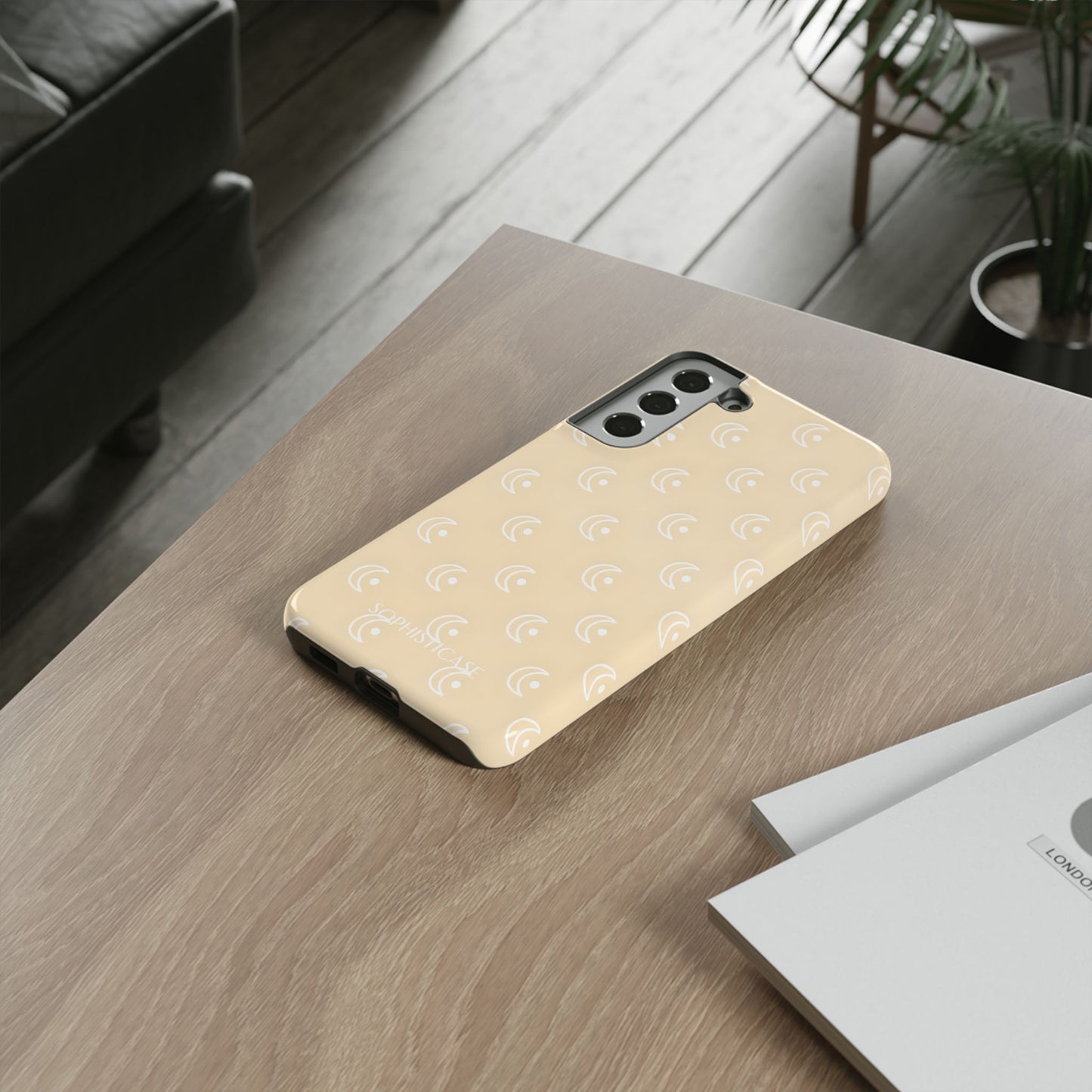 Moon Phase in Yellow - Tough Phone Case for Samsung Galaxy