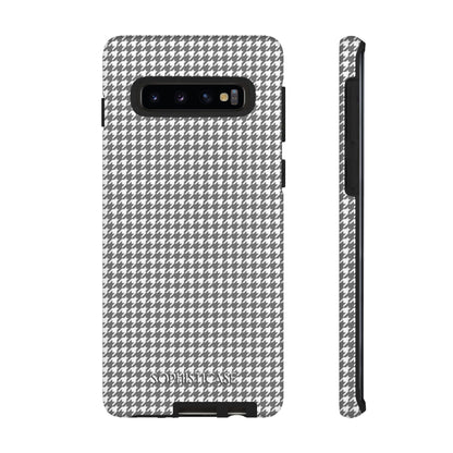 Tough Case - Houndstooth in Grey