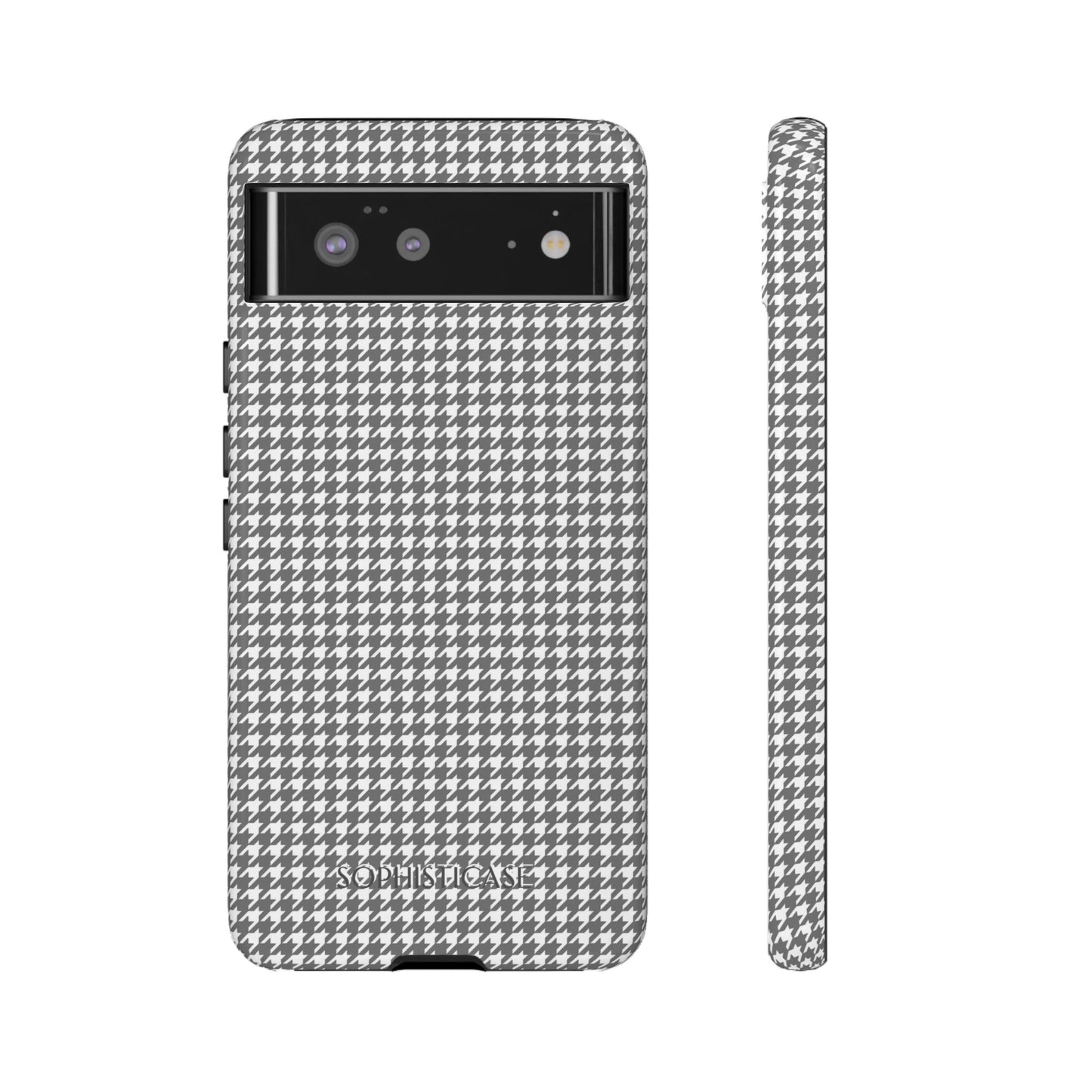 Tough Case - Houndstooth in Grey