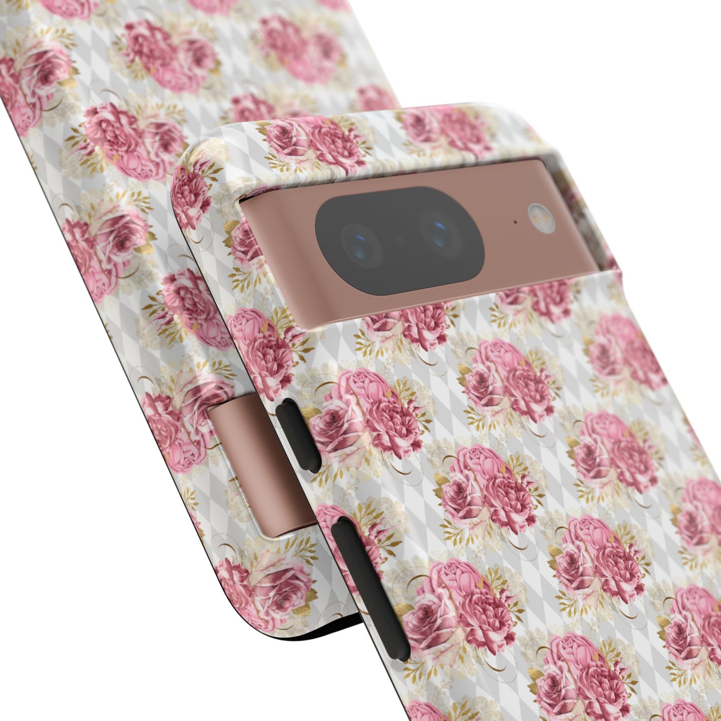 Rose Diamond Romance in Colette - Tough Phone Case