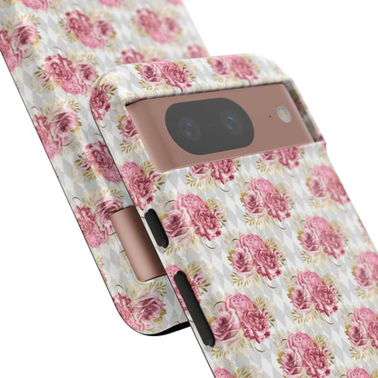 Rose Diamond Romance in Colette - Tough Phone Case