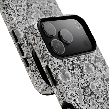 Luxe Lace in Black - Magsafe Case