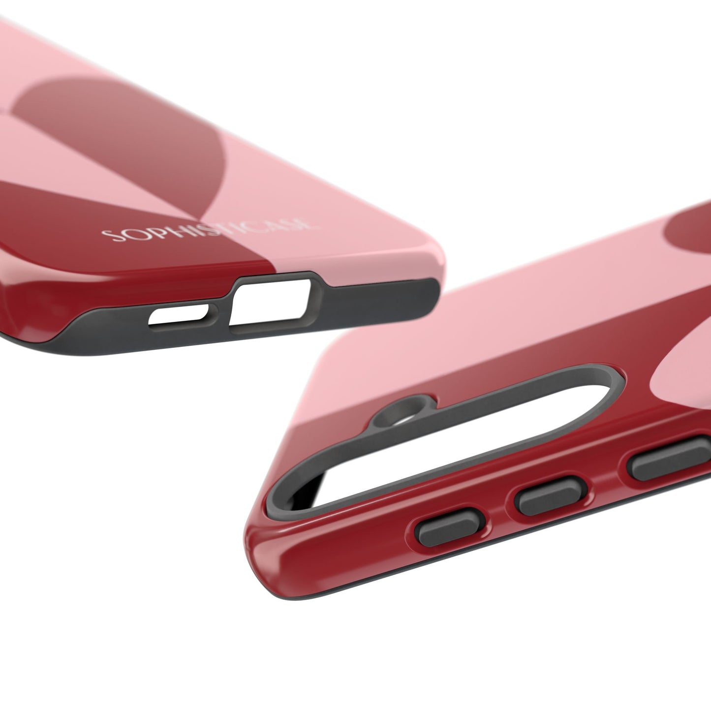 Be Mine in Red and Pink - iPhone Case, Samsung Galaxy Case, Google Pixel Case