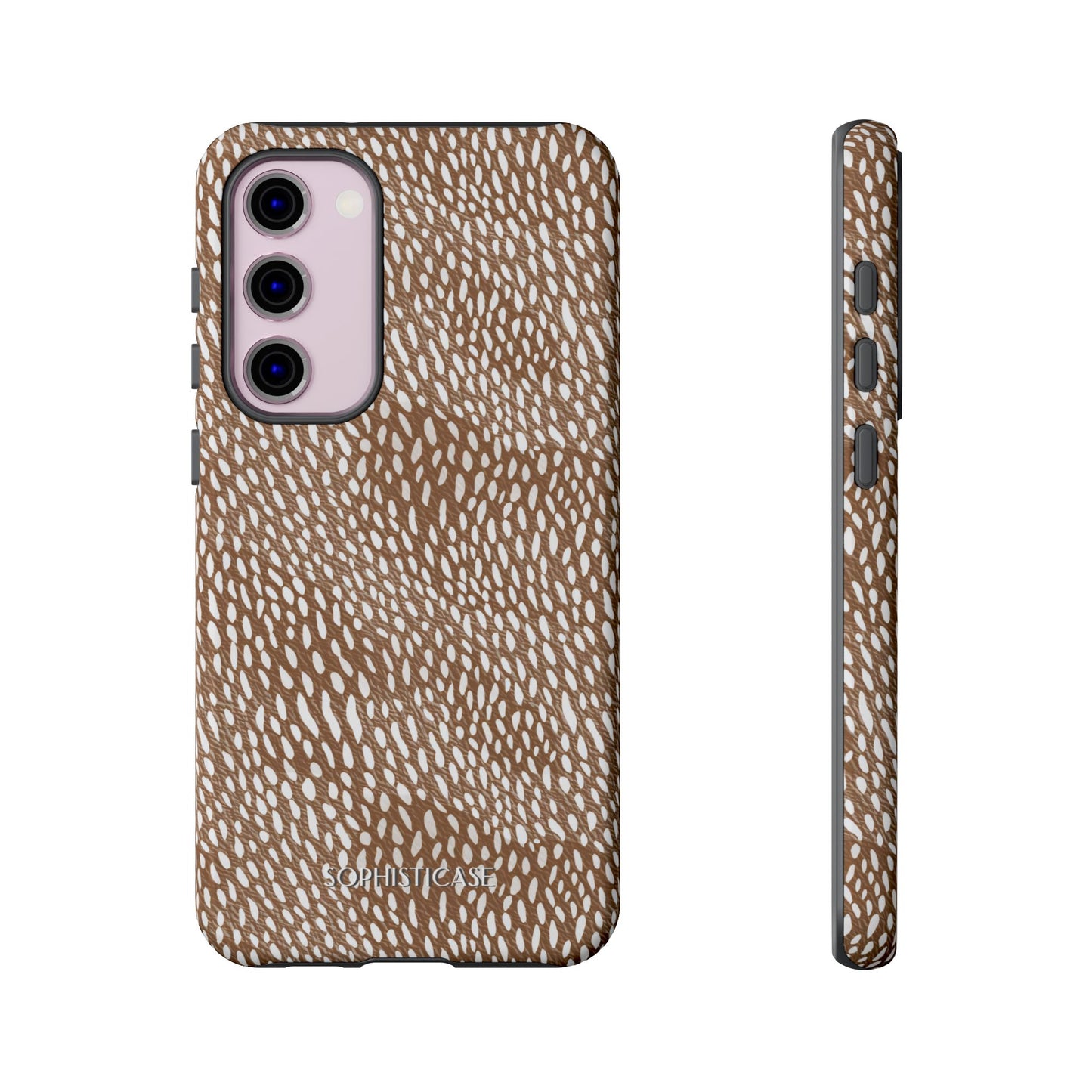Oh Deer! in Brown- Tough Phone Case
