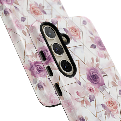 Royal Floral in Rose Royale - Tough Phone Case