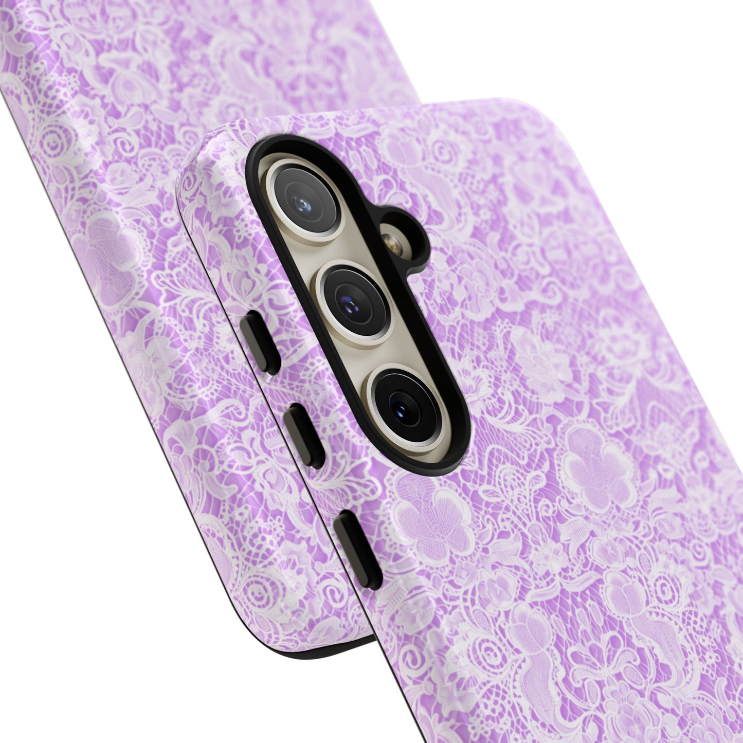 Luxe Lace in Purple - iPhone Case, Samsung Galaxy Case, Google Pixel Case