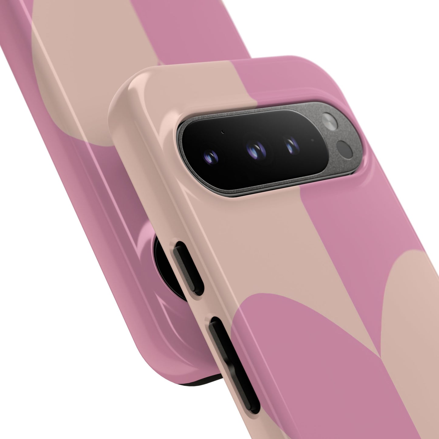 Be Mine in Pink and Brown - iPhone Case, Samsung Galaxy Case, Google Pixel Case