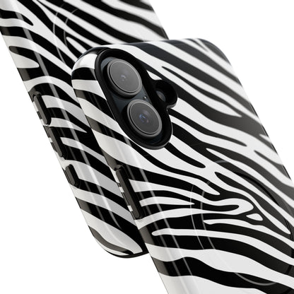 Dark Thoughts in Urban Zebra - iPhone Magsafe Case