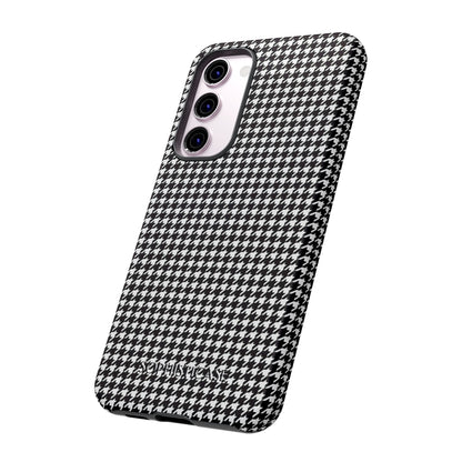 Tough Case - Houndstooth in Black