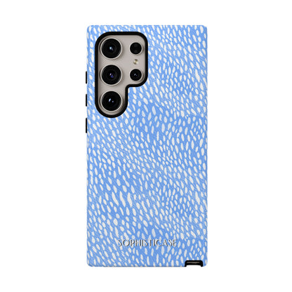 Oh Deer! in Blue - Protective Phone Case for Samsung Galaxy